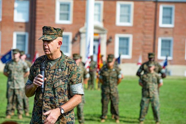 Gen. David Berger (U.S. Marine Corps photo via Facebook)