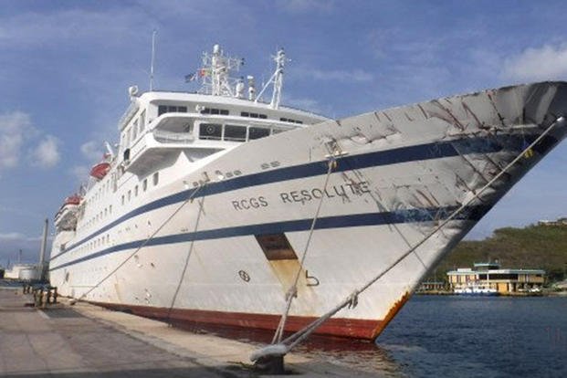 venezuelan ship sunk by cruise ship