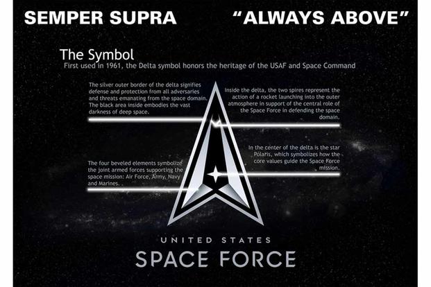 The U.S Space Force released its logo and motto, Semper Supra.