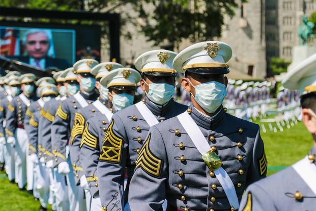 The U.S. Military Academy at West Point held its graduation aceremony for the Class of 2020 on The Plain in West Point, New York.