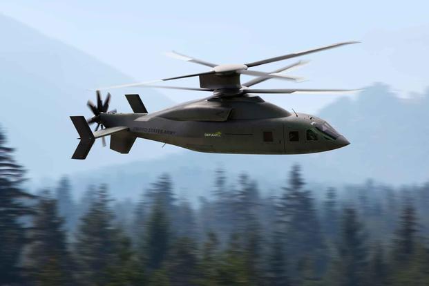 Sikorsky and Boeing released details of the DEFIANT X helicopter.