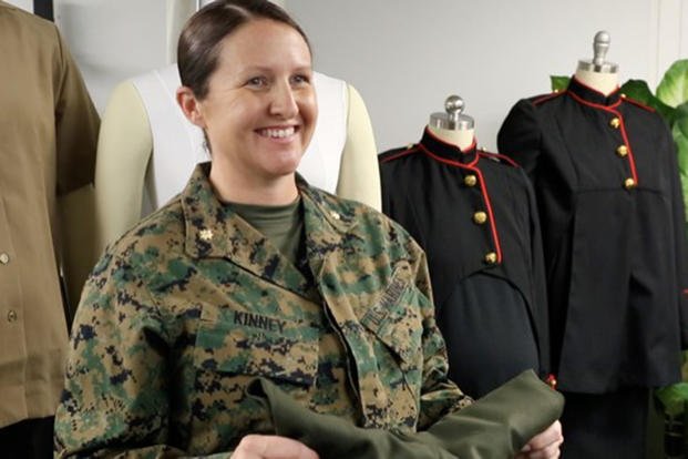 Marine Corps Rolls Out New Nursing Shirt, Maternity Dress Blue Items ...