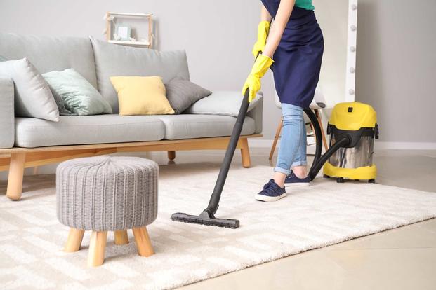 Photo of carpet cleaning
