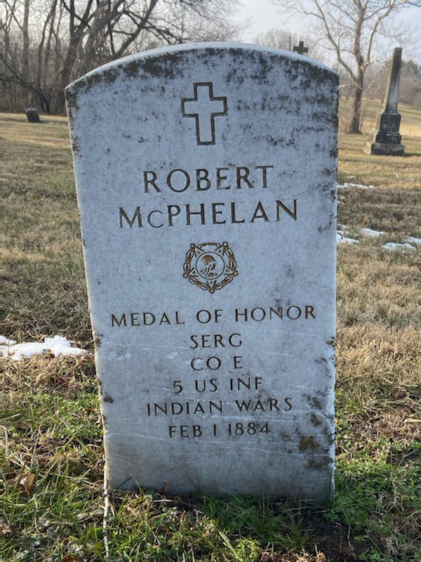 Medal of Honor recipient Army Sgt. Robert McPhelan will be reinterred at Leavenworth National Cemetery