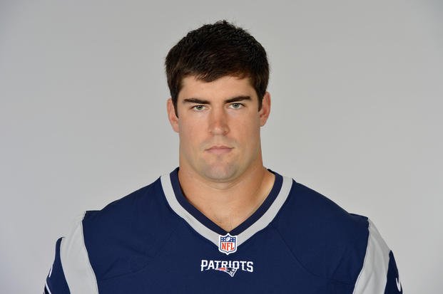 Jake Bequette of the New England Patriots NFL football team