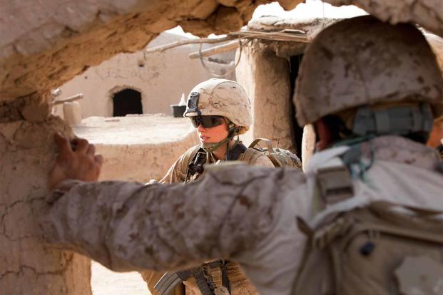U.S Marine Corps female engagement team Afghanistan