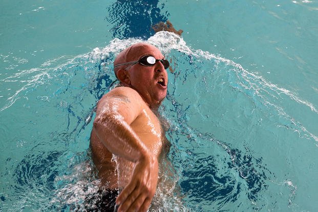 What is the swimming combat sidestroke?