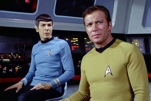 Star Trek Mr Spock Capt Kirk