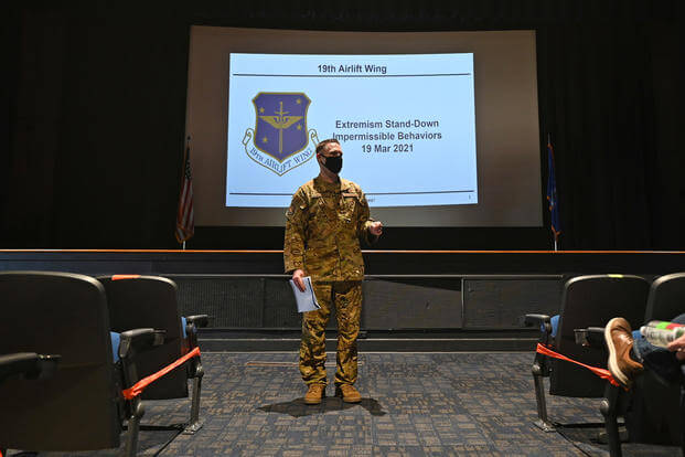 Extremism Stand-Down Day at Little Rock Air Force Base, Arkansas