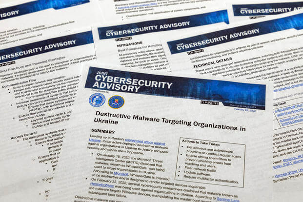 Joint Cybersecurity Advisory published by the Cybersecurity & Infrastructure Security Agency