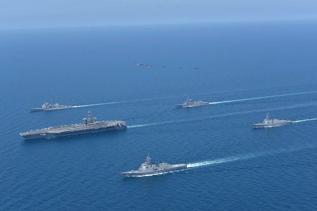 Japan, US Hold Navy Drills off Koreas amid Nuke Test Worry