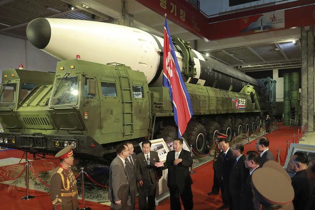 North Korea intercontinental ballistic missile