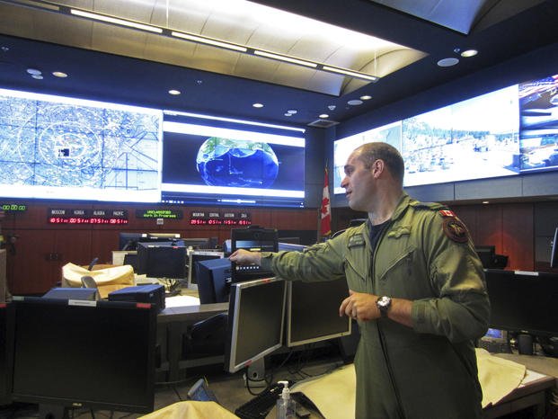 North American Aerospace Defense Command command center.