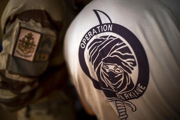 French Barkhane force soldiers in Mali.