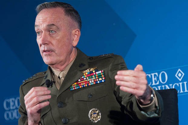 Marine Corps Gen. Joseph F. Dunford Jr., the 19th Chairman of the Joint Chiefs of Staff