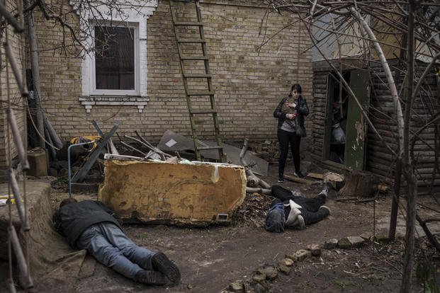Russia Ukraine War Crimes Bucha