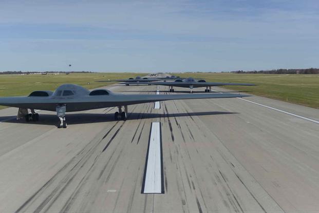 B-2 Stealth Bomber Catches Fire After Emergency Landing