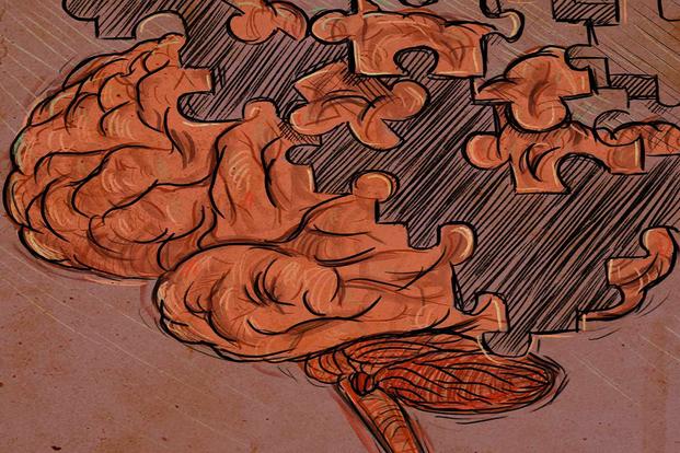 Illustration of brain by Elize McKelvey.
