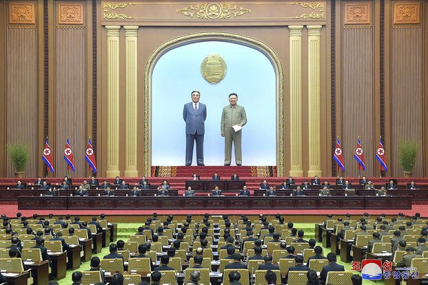 North Korea’s parliament is held in Pyongyang, North Korea