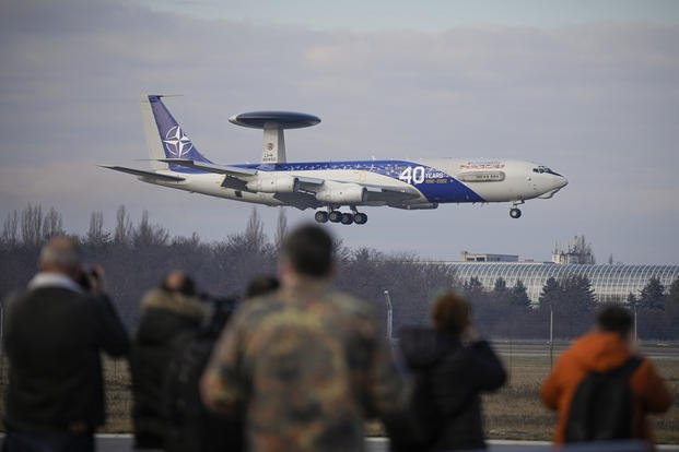 NATO Surveillance Planes Temporarily Deployed to Romania