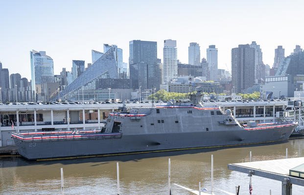 Freedom-variant littoral combat ship USS Cooperstown (LCS 23)