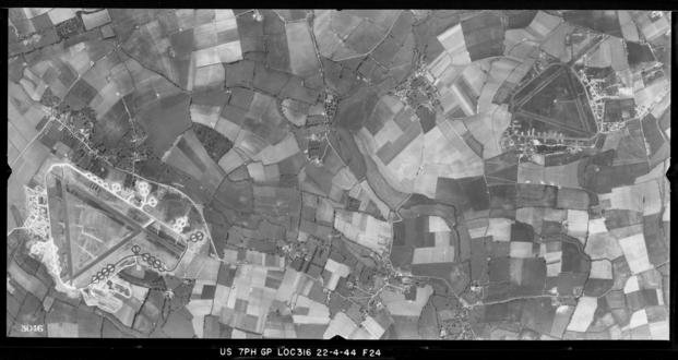 US Military’s Aerial Reconnaissance Pictures of England During WWII Go Online for the First Time