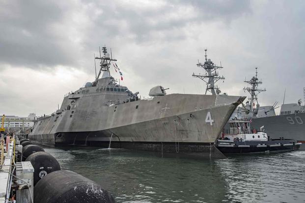 The USS Coronado returns to Joint Base Pearl Harbor-Hickam in Hawaii