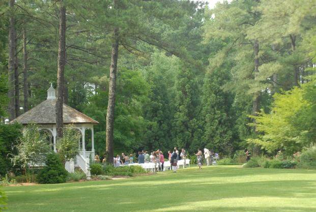 Weddings, such as the one taking place Saturday, are a very common event at the Cape Fear Botanical Garden, located right outside downtown Fayetteville on Highway 301.