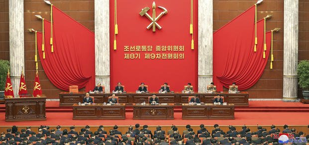 North Korean leader Kim Jong Un holds a year-end plenary meeting of the ruling Workers’ Party