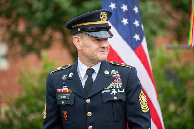 Sergeant Major of the Army Michael R. Weimer