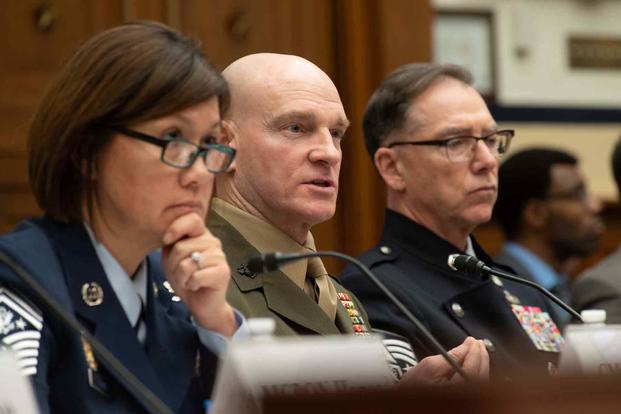 Top Enlisted Leaders for Each Service Set to Testify on Quality-of-Life Issues at House Hearing