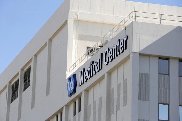 This April 28, 2014, file photo shows the Phoenix VA Health Care Center. 