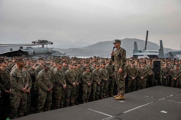 Marines and Bataan Amphibious Group End Extended Deployment Amid Gaza War, Middle East Violence