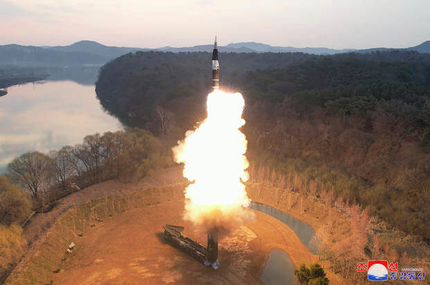 North Korea Says It Tested a New Hypersonic Intermediate-Range Missile that Uses Solid Propellants