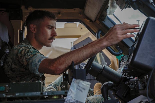 Cpl. Gage Barbieri received a Meritorious Service Medal for identifying and solving a problem that would have cost the Marine Corps an estimated $140 million. 