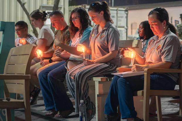 Candlelight vigil for National Suicide Awareness Prevention Month