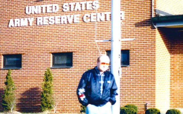 The U.S. Army Reserve Center in Belleville, Illinois.