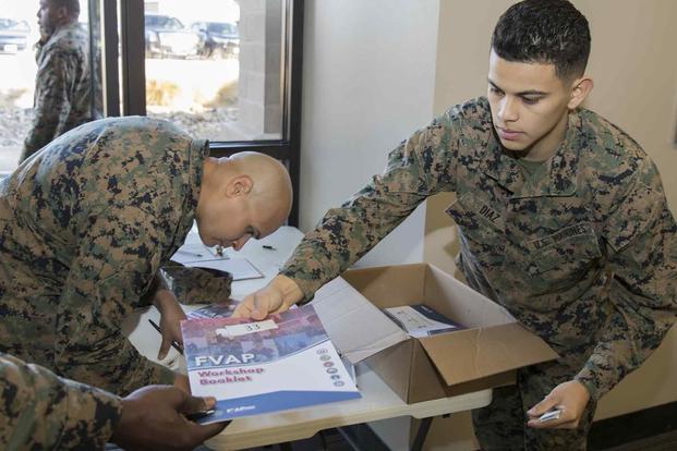 Federal Voting Assistance Program at Marine Corps Base, Camp Pendleton