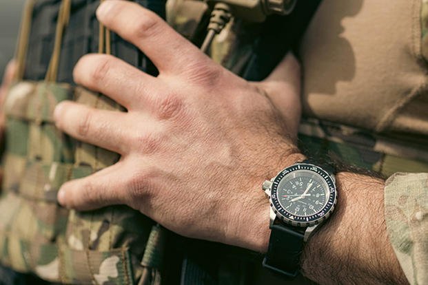 Tritium-equipped watches are awesome, but they aren’t ideal for every job in the military. That’s why Marathon gives service members options. 