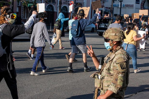 U.S. Army Spc. Danny Nguyen, 1st Squadron, 18th Cavalry Regiment, California Army National Guard