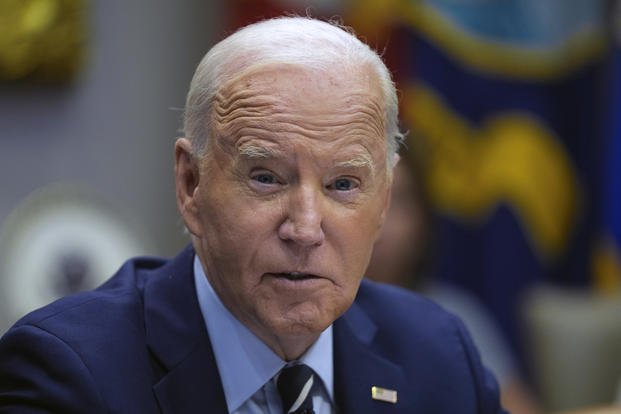 President Joe Biden delivers remarks on the federal government's response to Hurricane Helene