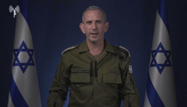 Israeli military spokesperson Rear Adm. Daniel Hagari 