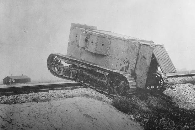 The hybrid Holt tank showed promise, but the U.S. military never deployed it during World War I.