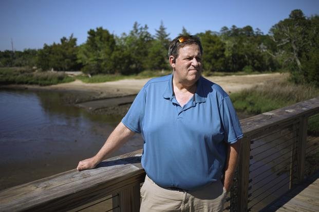 Chris Meek, who survived cancer he suspects was caused by forever chemicals known as PFAS in drinking water