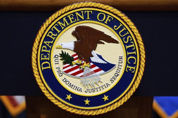 U.S. Department of Justice logo