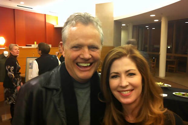 'China Beach' co-creator William Broyles Jr., who later went on to write the 2000 movie 'Cast Away,' is shown with the series' star, Dana Delaney. 