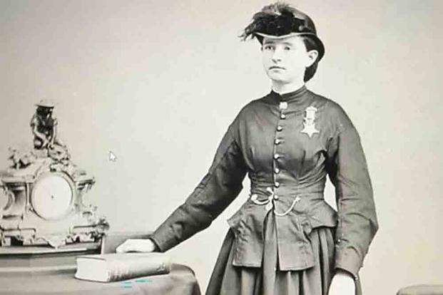 Dr. Mary Edwards Walker frequently served on or near the front lines of the Union Army, caring for the wounded on both sides of the battlefield. 
