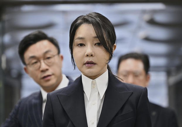 South Korea's former first lady Kim Keon Hee, wife of impeached former president Yoon Suk Yeol
