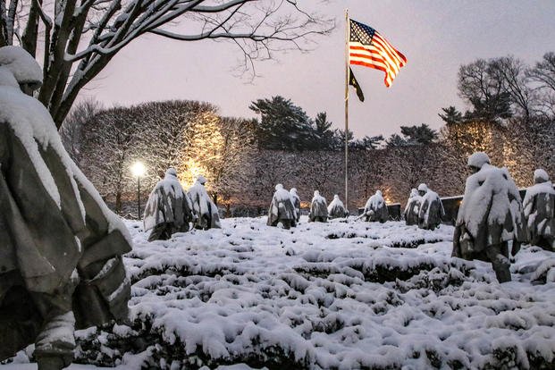 If you get a chance, the Korean War Memorial in Washington, D.C., is worth a visit. 