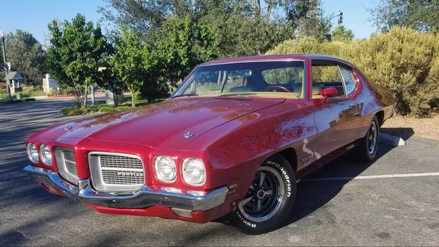 1971 pontiac le mans gt-37 front